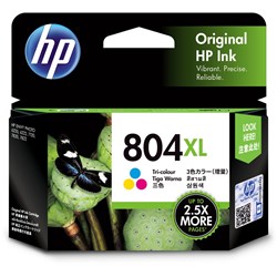 HP 804XL High Yield Tri-Colour Original Ink Cartridge