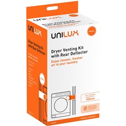 Unilux Universal Dryer Venting Kit with Rear Deflector