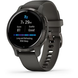 Garmin Venu 2S Sports Watch (Slate/Graphite)