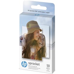 HP Zink Photo Paper for HP Sprocket 2x3 (50pk)