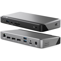 ALOGIC Universal Triple 4K Docking Station with 100W Power Delivery