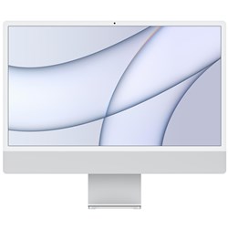 Apple iMac with Retina 4.5K Display 24-inch 8-core GPU 256GB (Silver) [2021]