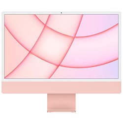 Apple iMac with Retina 4.5K Display 24-inch 7-core GPU 256GB (Pink) [2021]