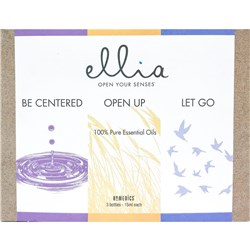 Homedics Ellia Essential Oil Triple Pack (Be Centered/Let Go/Open Up)