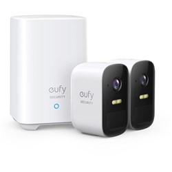 eufy Security eufyCam 2C Pro 2K Wireless Home Security System (2 Pack)