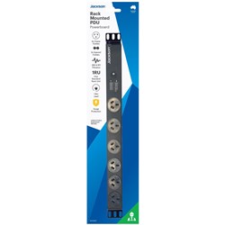 Jackson Rack Mounted Surge Board w/ 6 Outlets