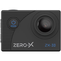 Zero-X ZX-30 4K UHD Action Camera with Touch Screen & Wi-Fi