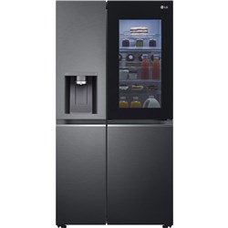 LG GS-V635MBLC 635L Side by Side Fridge (Matte Black)
