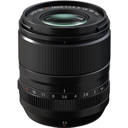 Fujifilm XF 33mm f1.4 R LM Weather Resistant Camera Lens