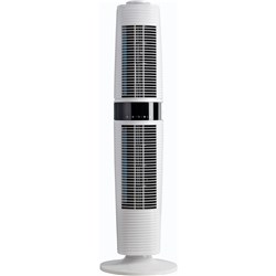 De'Longhi 360° Dual Oscillating White Tower Fan