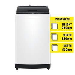 Haier HWT60AA1 6kg Top Load Washing Machine