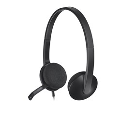 Logitech H340 USB Headset with Noise Cancelling Mic