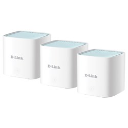 D-Link M15 Eagle Pro AI AX1500 Mesh Wi-Fi 6 System (3-Pack)