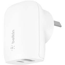Belkin BoostUp Charge 37W Dual Port USB-C/A Universal Wall Charger