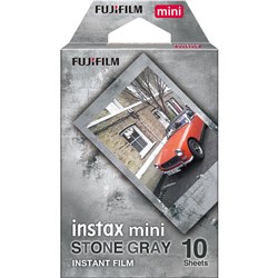 Instax Mini Film Stone Gray (10 Pack)