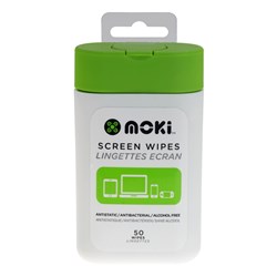 Moki Screen Wipes 50-Pack