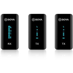 Boya BY-XM6-S2 Ultra Compact 2.5Ghz Dual Channel Wireless Microphone