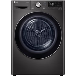 LG DVH9-08B Series 9 8kg Heat Pump Dryer with Inverter Control (Black Steel)