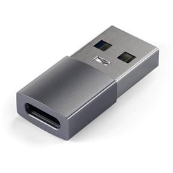 Satechi Aluminium USB-A to USB-C Adapter (Space Grey)