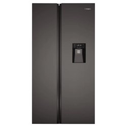 Westinghouse WSE6640BA 619L Side by Side Fridge (Black)