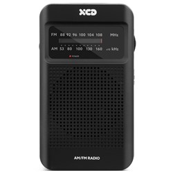 XCD Portable AM/FM Radio