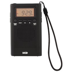 XCD Portable Digital AM/FM Radio