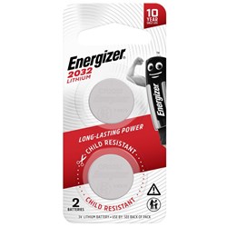 Energizer Lithium 2032 Coin Battery (2pk)