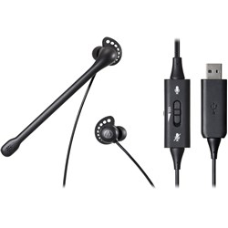 Audio-Technica ATH-202USB Wired In-Ear Stereo USB Headset
