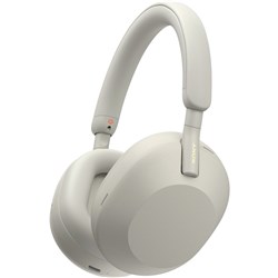 Sony WH-1000XM5 Premium Noise Cancelling Wireless Over-Ear Headphones (Silver)