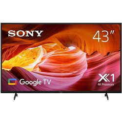 Sony 43' X75K BRAVIA LED 4K UHD HDR Google TV [2022]