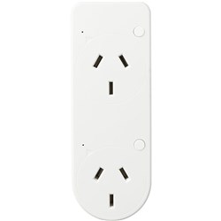 Brilliant Smart Wi-Fi Double Outlet with USB-A & USB-C