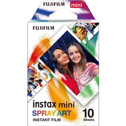 Fujifilm Instax Mini Film Spray Art (10 Pack)