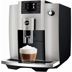 Jura E6 Automatic Coffee Machine (Platinum)