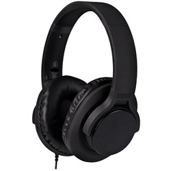XCD Wired Foldable Over-Ear Headphones (Black)