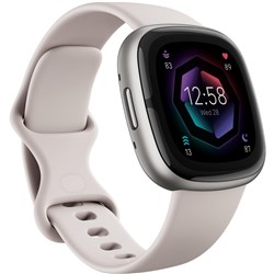 Fitbit Sense 2 (Lunar White/Platinum Aluminium)