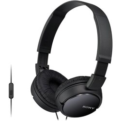 Sony MDR-ZX110APB Sound Monitoring On-Ear Headphones (Black)