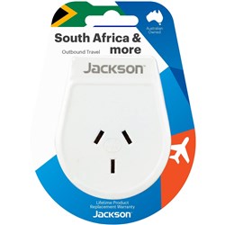 Jackson Outbound Travel Adapter South Africa Slim
