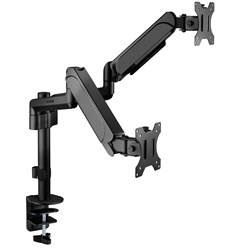 XCD Full Motion Dual Monitor Desk Mount