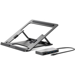 ALOGIC Flex Adjustable Laptop Stand and USB-C Hub Bundle