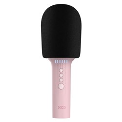 XCD Bluetooth Karaoke Microphone with Speaker (Pink)