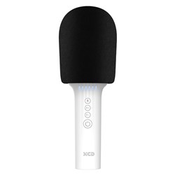 XCD Bluetooth Karaoke Microphone with Speaker (White)