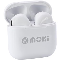 MokiPods Mini TWS Volume Limited In-Ear Headphones for Kids (White)
