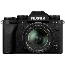 Fujifilm X-T5 Mirrorless Camera with XF18-55mm lens (Black)