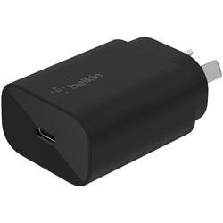 Belkin BoostUp Charge 25W USB-C Wall Charger (Black)