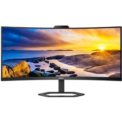 Philips 34E1C5600HE 34'' Curved 100Hz WQHD Monitor with Windows Hello Webcam