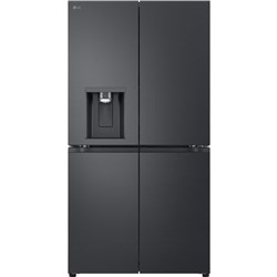 LG GF-D700 638L French Door Fridge (Matte Black)