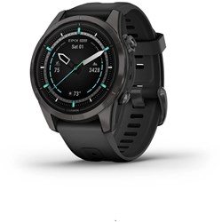 Garmin epix™ Pro (Gen 2) Sapphire Edition 42mm Carbon Grey DLC Titanium with Black Band