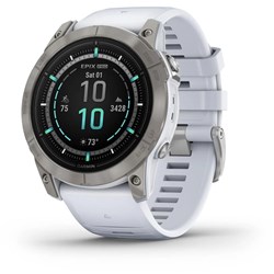 Garmin epix ™ Pro (Gen 2) Sapphire Edition 51mm Titanium with Whitestone Band
