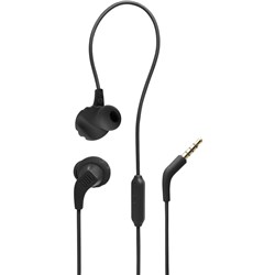 JBL Endurance Run 2 Wired In-Ear Headphones (Black)