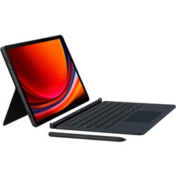 Samsung Book Cover Keyboard for Galaxy Tab S9/S9 FE (Black)